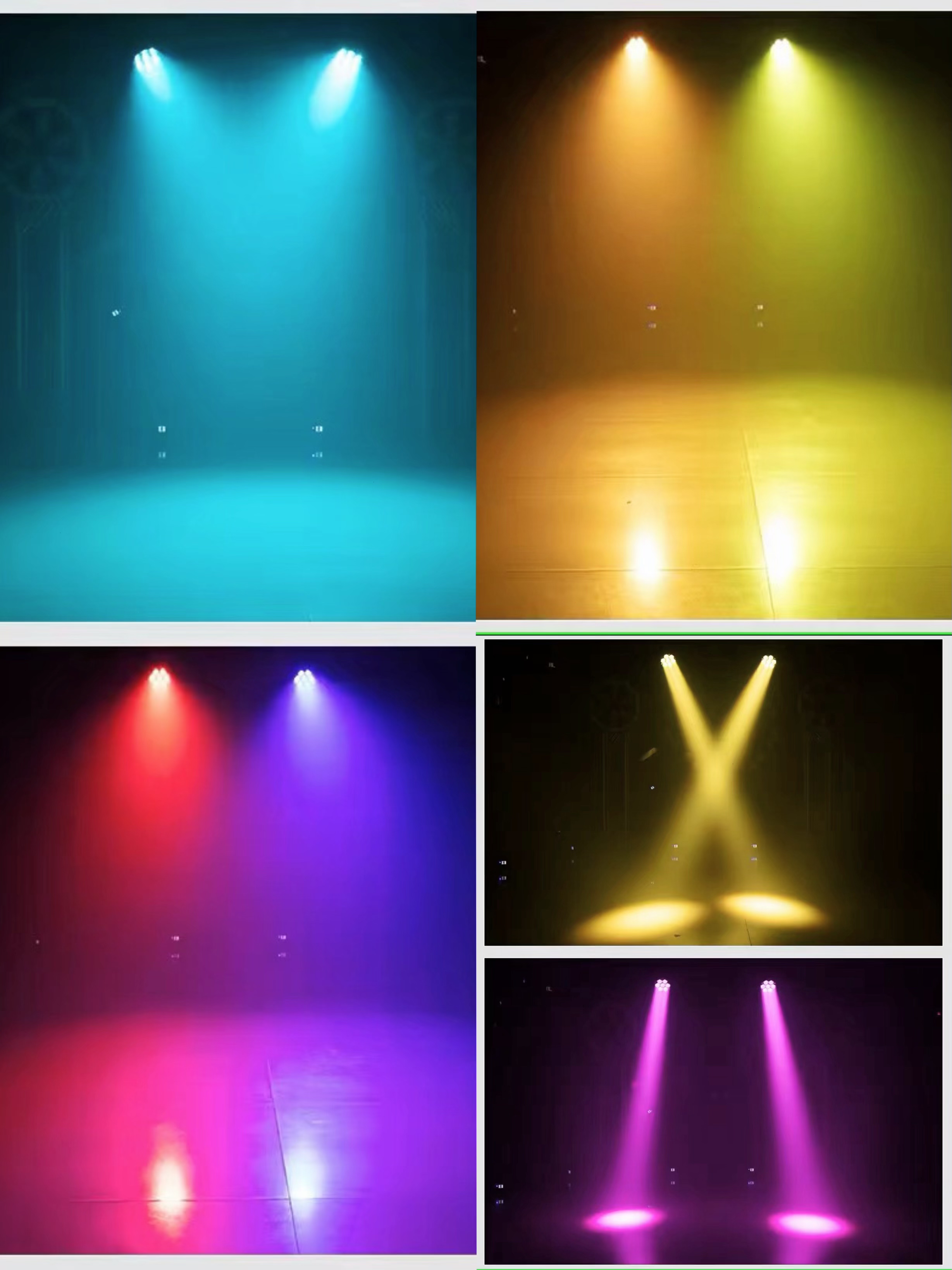 ZOOM Rotation LED Moving Head Beeye Beam 7pcs 40W 4in1 DJ Light для сценического шоу