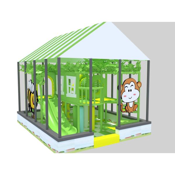 Forest Theme Adults Kids Indoor Home Playground Set Green Color