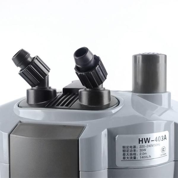 External Canister Aquarium Fish Filter 1000L/H Low Noise