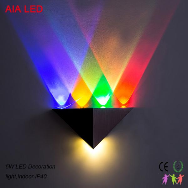 Black+Silver LED wall light /inside led wall lamps for drawing room