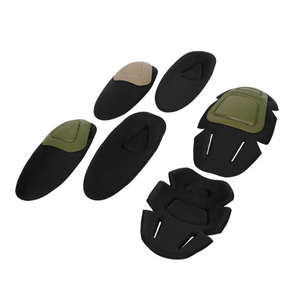 Resistant One Size Fits All Frog Suit Knee and Elbow Pads for Safety Outdoor Training Gear
