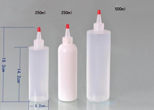 200 ml jam jars / Salad bottle / sharp mouth plastic bottle / Smoke oil bottle