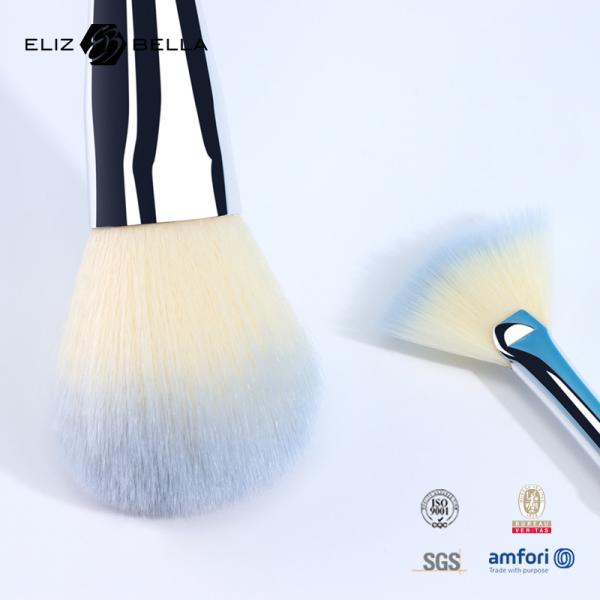 Escovas sintéticas plásticas dos cosméticos da beleza do cabelo do grupo de escova da composição do curso do punho da beleza