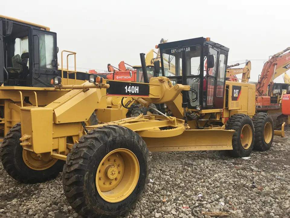 Affordable 140 Motor Grader Caterpillar 140G 140K with 6CTA8.3 Engine Model