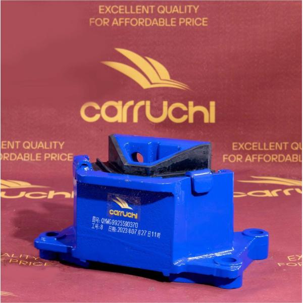 Carruchi 7.7KG Remplacement/réparation Excellente performance et durabilité Pièces de rechange de camions Moteur support en caoutchouc arrière pour SINOTRUK HOWO T7H Pièces de moteur