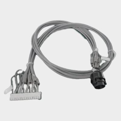 Cabo flexível de alta temperatura macio, chicote de fios impermeável do fio para o equipamento médico