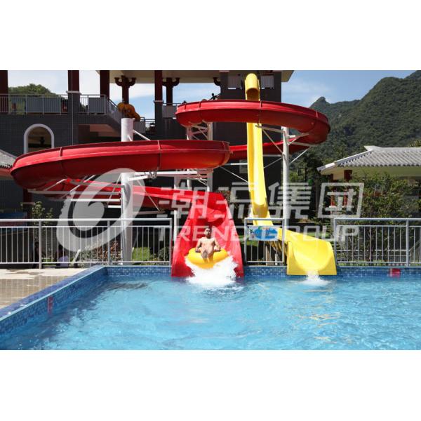 Custom Combination Kids Water Slides for Theme Water Park / Body slide