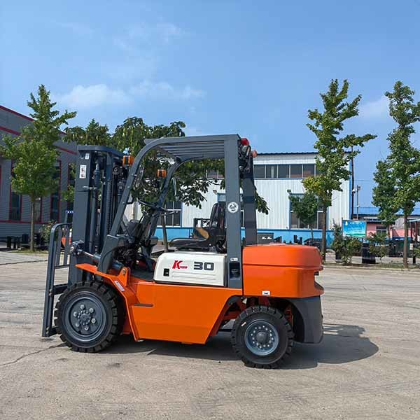 3T Gasoline Forklift Truck Warehouse Container Mast 4.8m Counterbalance Trucks