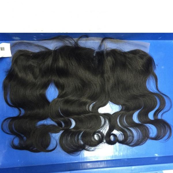High Quality Virgin Hair Silk Top Indian Hair 13*4 360 Lace Frontal From Ear To Ear Bleached Knots