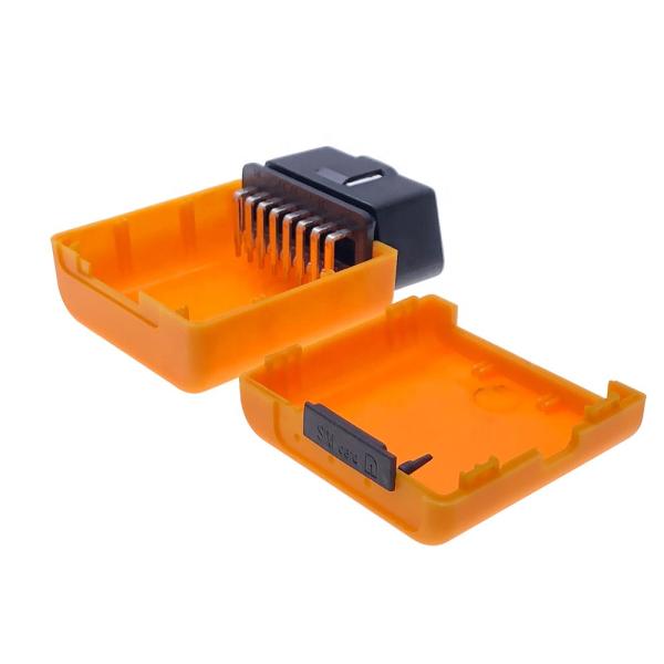 GPS Tracker OBD2 Connector ABS Enclosure 12V Voltage for 2009-2013 Year Vehicles