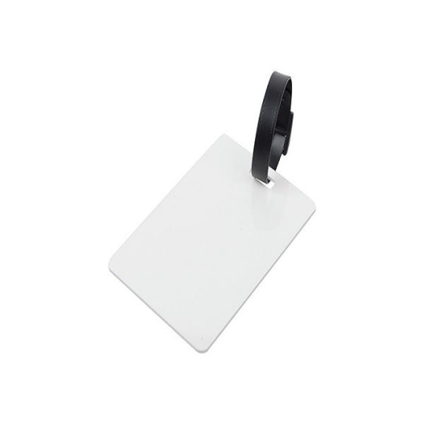 Étiquette de sac en plastique sublimation en blanc pour l'impression de photos par sublimation