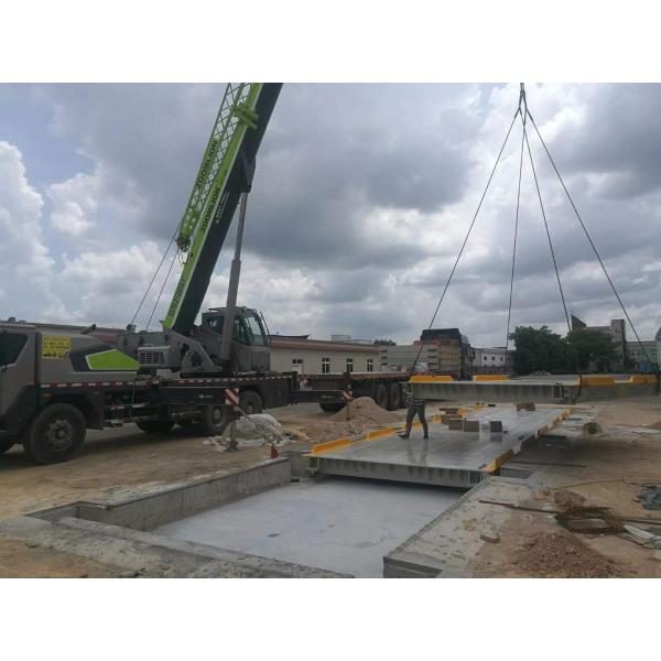 150 Ton Steel Heavy Duty Weighbridge With LED Display Indicator