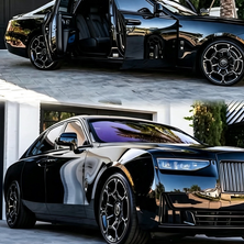 GeometricHoneycombMonoblockForgedWheel 6061T6 Alloy RimGloss Black Machined Face Fit for Rolls Royce GhostCullinanCustom PCD ET