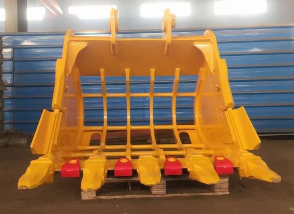 0.3-8m3 Excavator Skeleton Bucket 1200mm Width For Heavy-Duty Sorting