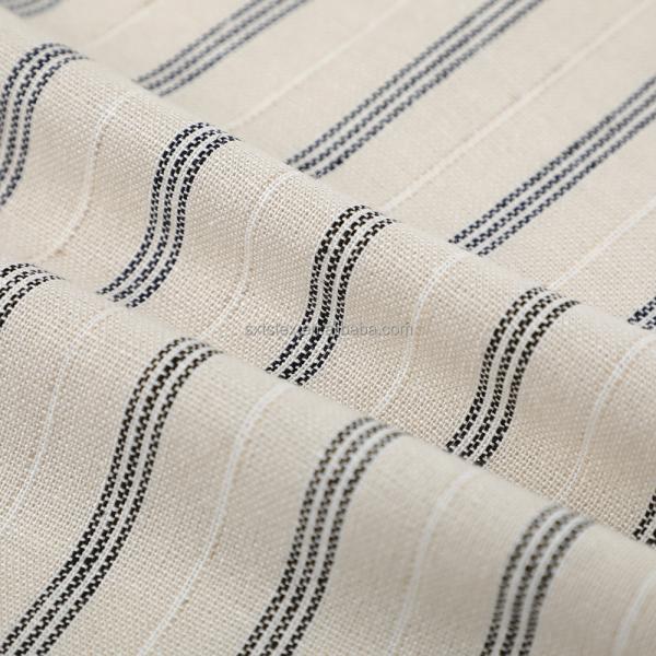 2025 Customizable Sustainable 55 Linen & 45 Viscose Cotton Woven Fabric Plain Dyed Blackout Fabric for Girls & Boys Dress