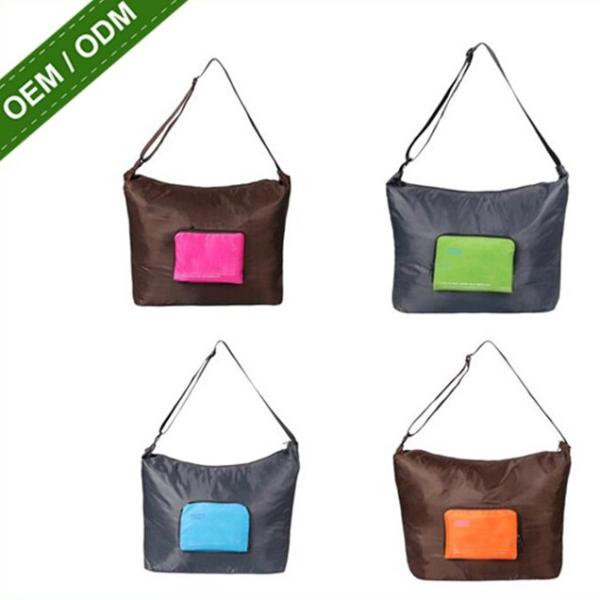 Wholesale Sale Chinese Promotional Foldable Polyester Large Shopping Bags