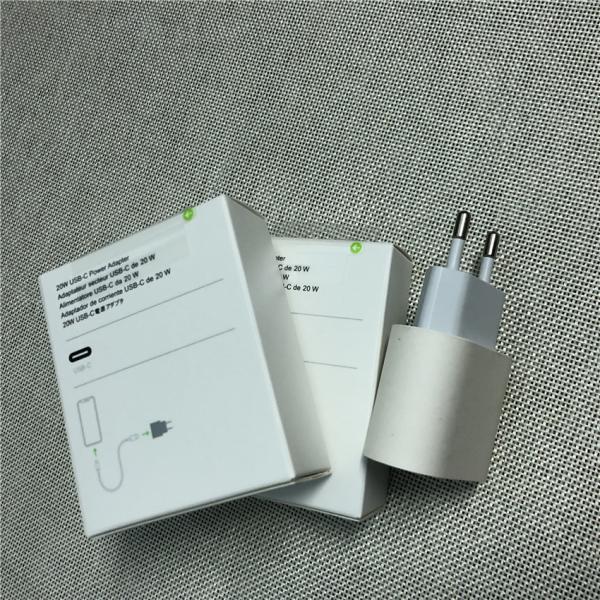 PD 20W USB C fast charging	Type C cell phone wall charger 5V 3A For Iphone 12 Mini Pro Max