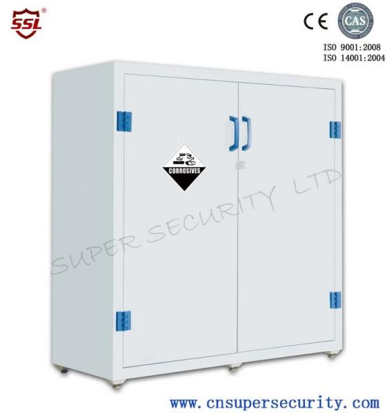Laboratory Plastic Corrosive Storage Cabinet For Clean Room , 30 Gallon