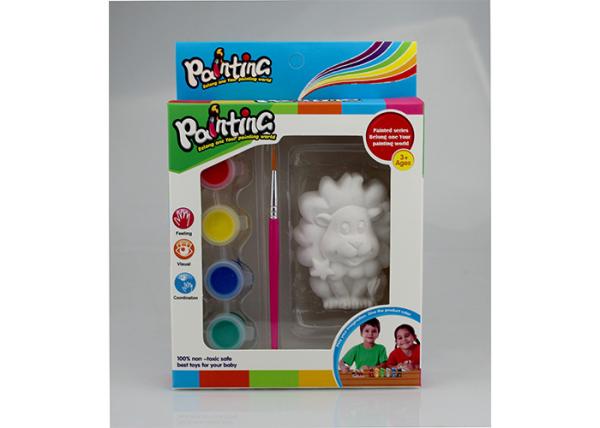 Arts And Crafts DIY Plaster Painting Kits For Christmas Gift 4 Colors EN71 8P ASTM HR4040