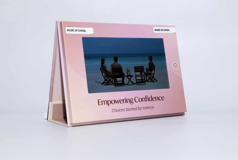 10 inch LCD digital POS video display in store advertising screen with custom logo print