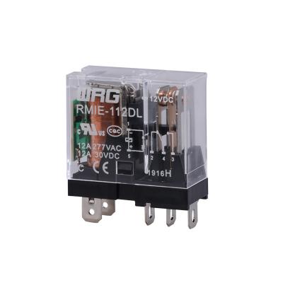 Do relé intermediário do indicador do diodo emissor de luz de DC12V 12A 1C/O micro interruptor eletromagnético