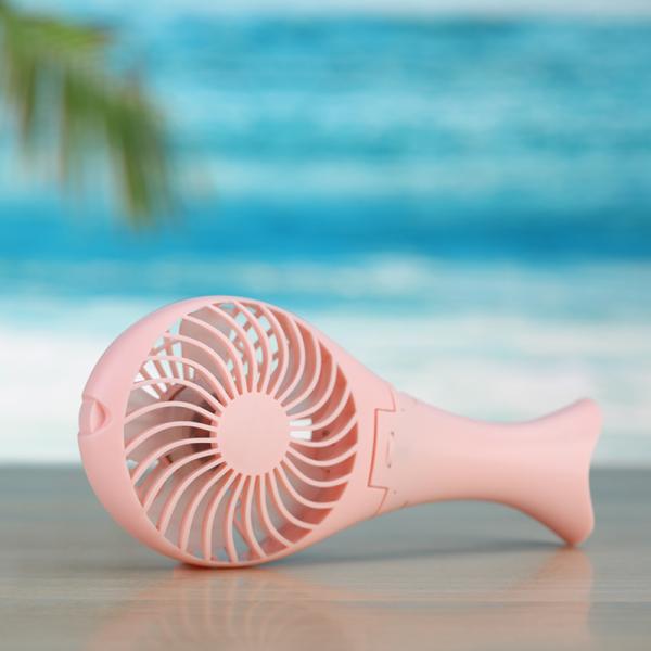 Stepless Speed Mermaid Mini Portable Rechargeable Fan AG18