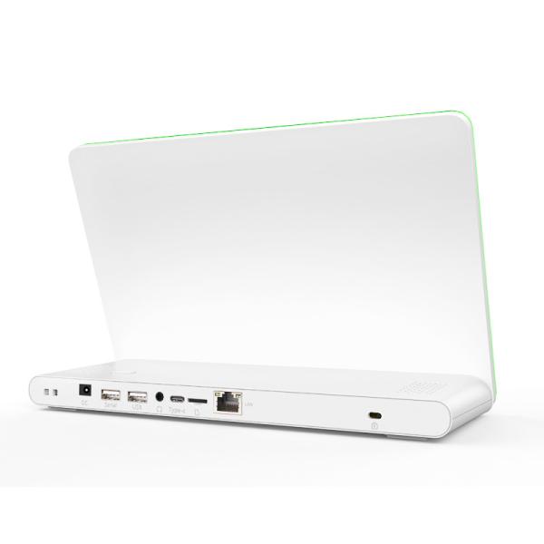 10.1 IPS Touchscreen Android Tablet PC with NFC RFID Reader and LED Light Bar for Interactive Terminals