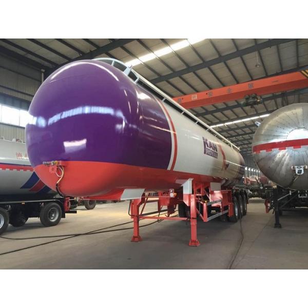22MT Tri Axle LPG Transport Trailer 49600 Liters Gas Tanker Semi Trailer