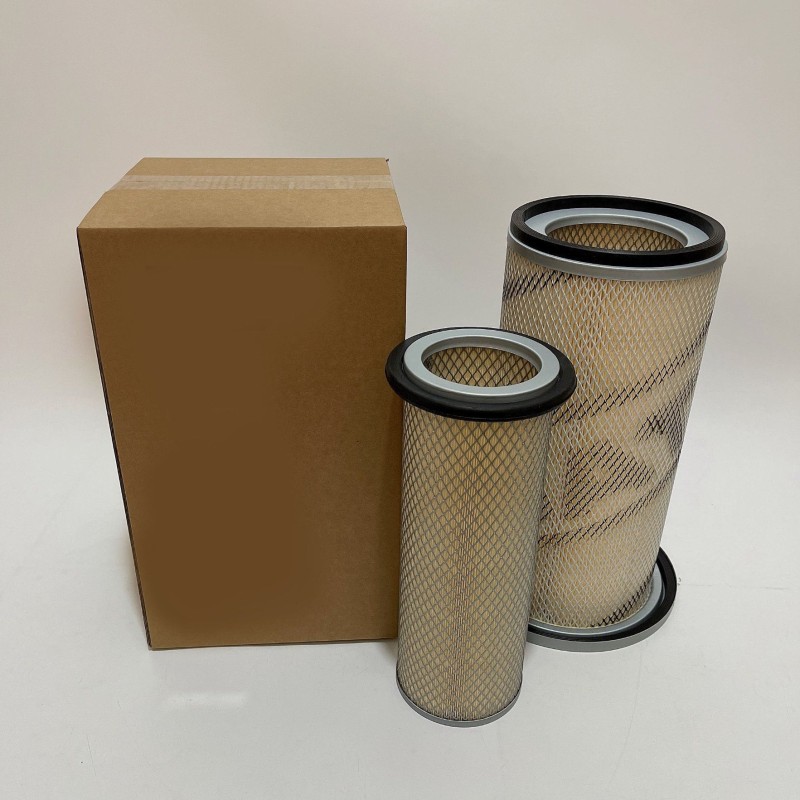 4I-7575 Dual Stage Primary Inner Air Filter Set High Dust Holding  E325 E330 Excavator 966F Loader Parts
