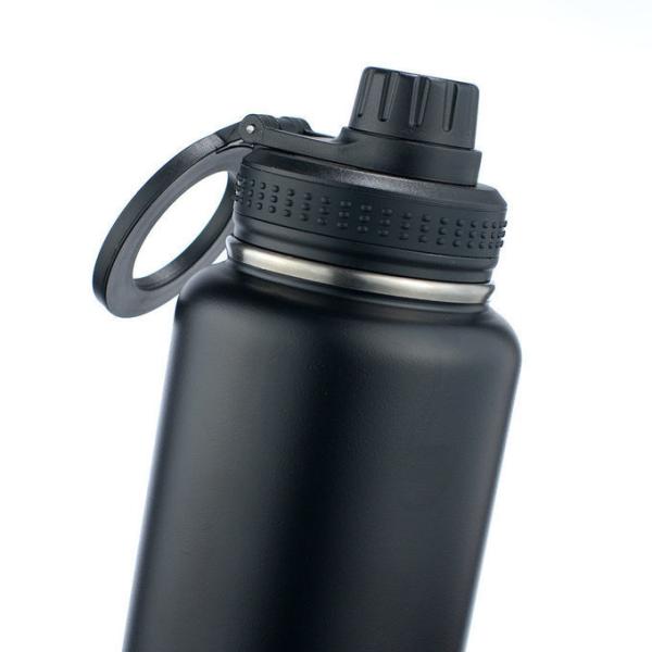 Insulated Water Bottle With Spout Lid Reusable Stainless Steel Water Bottles With Handle Leak Proof Sports Water Flask For Gym Travel Bike Camping 22oz