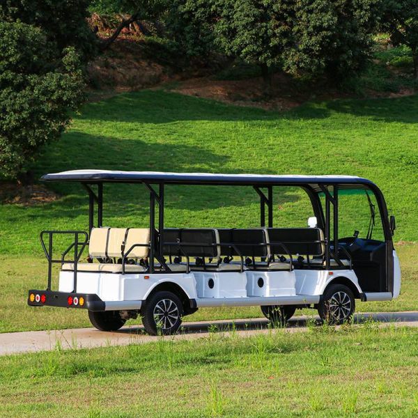 Battery Operated Electric Passenger Bus USA curties controller 350A