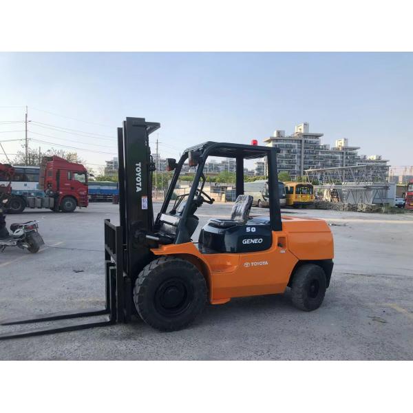 Powerful 5 Ton Used Diesel Forklift for Warehouse Material Handling