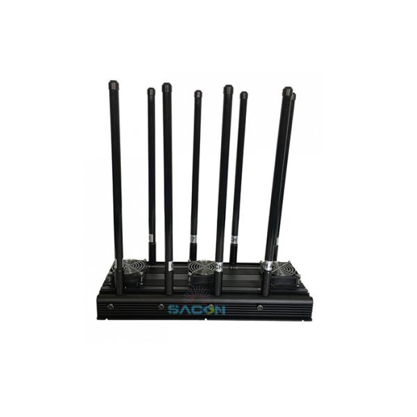 8 Bands 150W High Power Drone Signal Jammer with 1km Long Distance Anti Drone