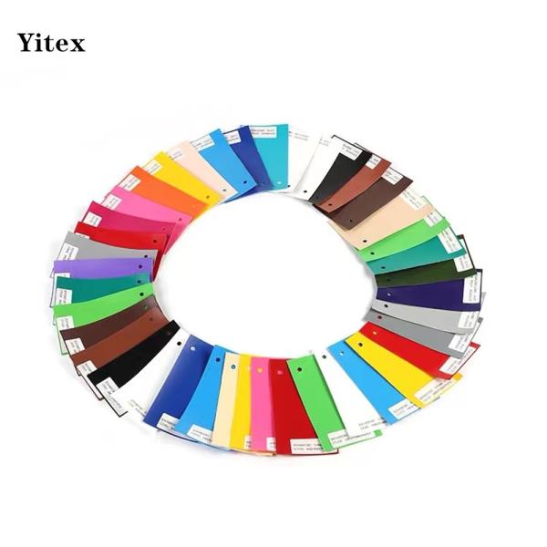 Цветная виниловая покрытая ткань У двора водонепроницаемая брезент ПВХ тканеная ткань В палатках на открытом воздухе