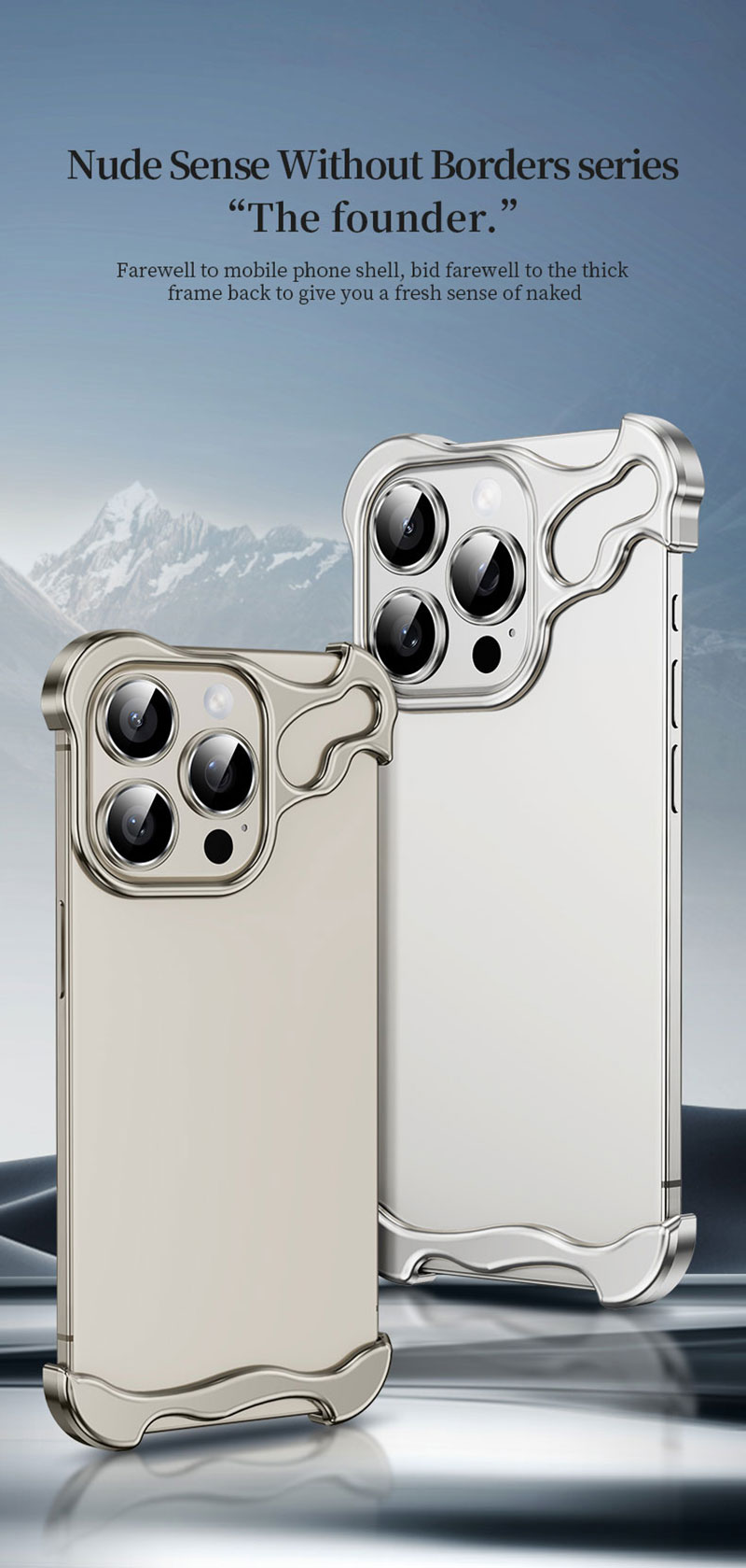 Metal Phone Case for Iphone 15 14 Pro Max 360 Magnetic Cases I 13 Customize Anti Drop Proof Slim Sjk385