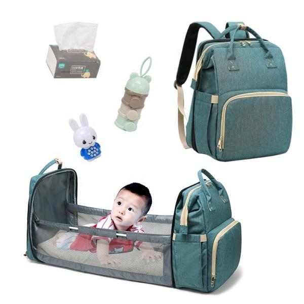 Large Capacity Mummy Bags Baby Diaper Backpack Multi Functional Waterproof Oxford