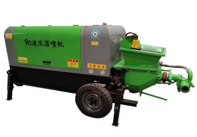 Máquinas portáteis do Gunite da máquina molhada pneumática do Shotcrete de 22 quilowatts