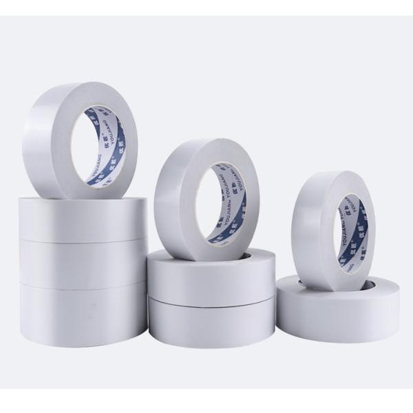 High Viscosity Double Sided Tissue Tape With Transparent Design And Easy Tear Function