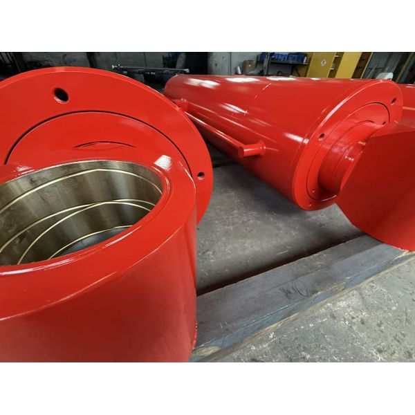 Large Bore ODM OEM Double Acting Cylinder High Tonnage Steel Hard Chrome Plated