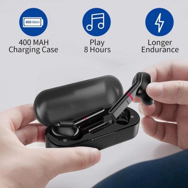 8hours в ухе TWS Bluetooth Earbuds 400mAh портативном беспроводном Earbuds с загрузочной коробкой