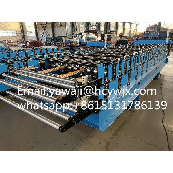 Máquina de moldeo de rodillos de doble cubierta con accionamiento de cadena asequible Voltagem 380v 50Hz 3 fases