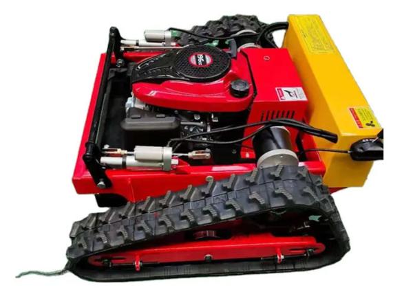 Brushless Reel Gas Lawn Mower Crawler Remote Control Tracked Self Propelled
