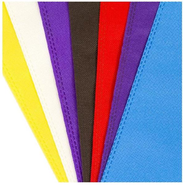 O corte não tecido amigável não tecido colorido segurado de Eco D dos sacos reusáveis leva o saco
