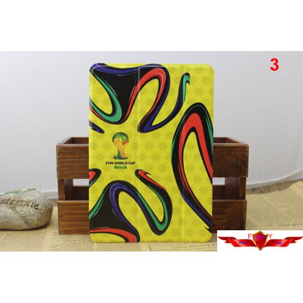 2014 Brazil World Cup Ipad Air Cartoon Cover Cases Multi Type Quality A++ Gift Box Include