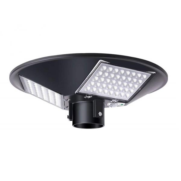 Waterproof UFO Round LED Solar Street Light 180 degree Beam angle