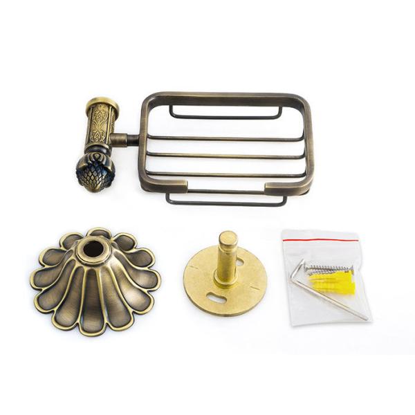 Банные принадлежности / аксессуары для ванной комнаты Стенная мыльная посуда Античная латунь