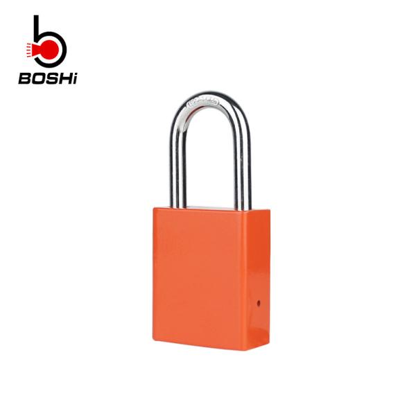 38MM Shackle Length Aluminum Padlock Aluminum Material With Anodization Treatment