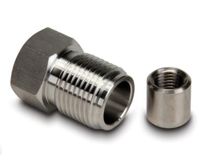 CNC Milling Custom Gland Steel Nut With Sleeve For High Pressure Pump ASME B18.6.3
