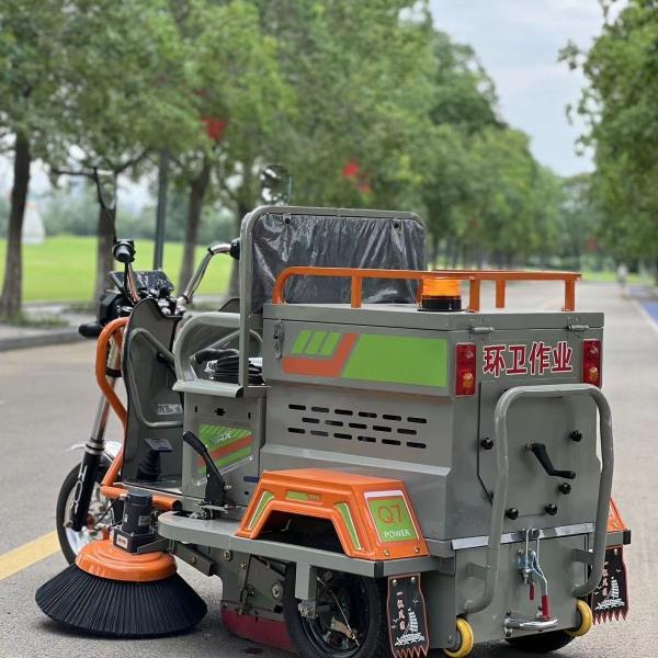 Small Electric Street Sweeper with Pure Electric Energy Type Street Sweeping Machine