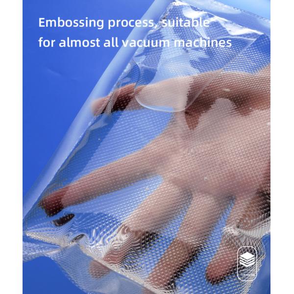 Крен 11 x 16ft 6 пакетов выбил сумки уплотнителя вакуума для хранения еды